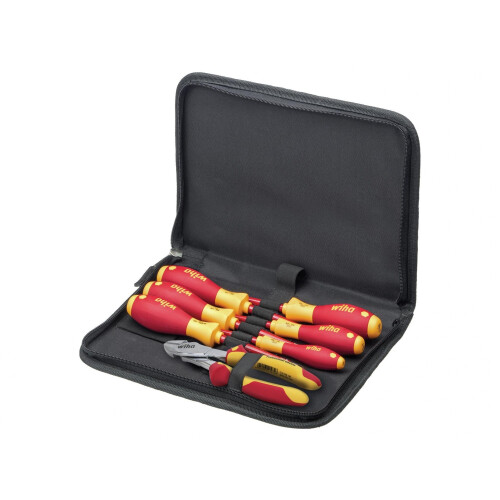 Wiha Wiha Electrician Tool Set, 7 Piece
