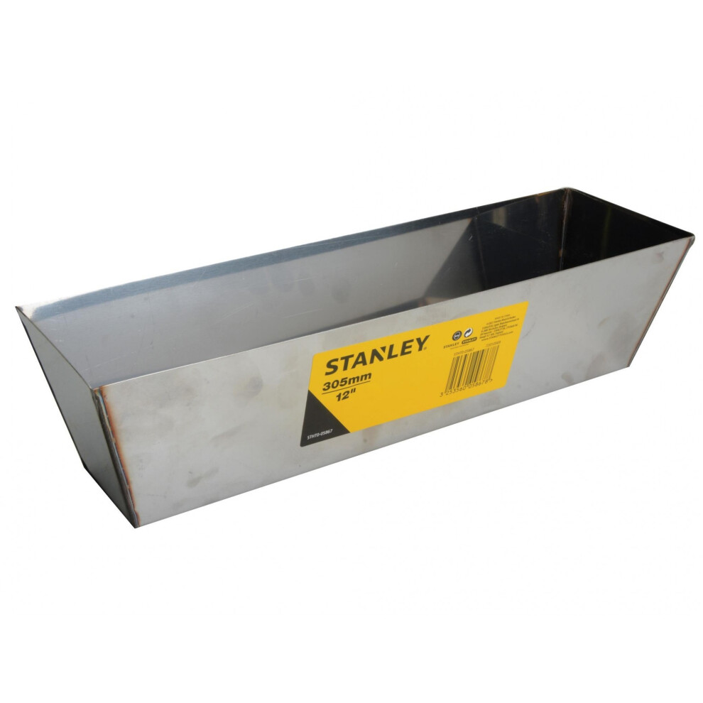 Stanley Hand Tools Stainless Steel Mud Pan 305Mm (12In) 5063750465449