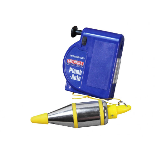 Faithfull Faithfull Plumb-auto Automatic Plumb Line 400g (14oz)