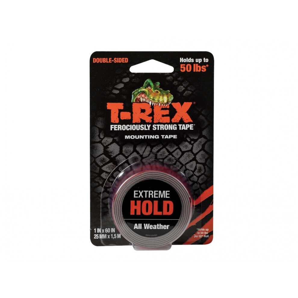 Shurtape T-Rex Extreme Hold Mounting Tape 25Mm X 1.5M 5063750506913