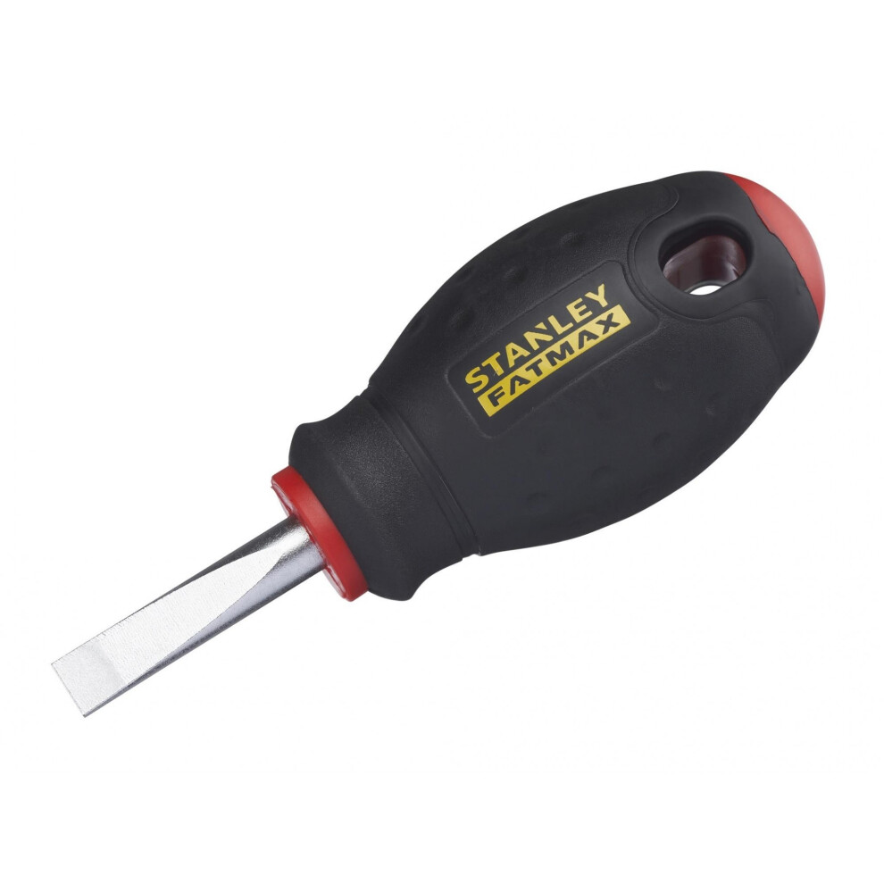  - Stanley Hand Tools Fatmax Stubby ScrewdriverParallel Multi Colour (6.5mm X 30mm) - Image 3