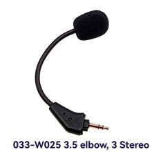 Replacement Game Mic 3.5mm Microphone for HS50/HS60/HS70 Gaming Headsets Headphones Mic