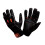 Bahco (Medium (Size 8), Multi Colour) Bahco Power Tool Padded Palm Gloves 2