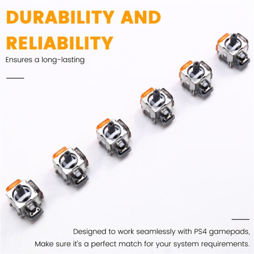6PCS for PS4 TMR Electromagnetic Joystick for PS4 Gamepad TMR Joystick 3D Analog Thumb Stick Controller 1