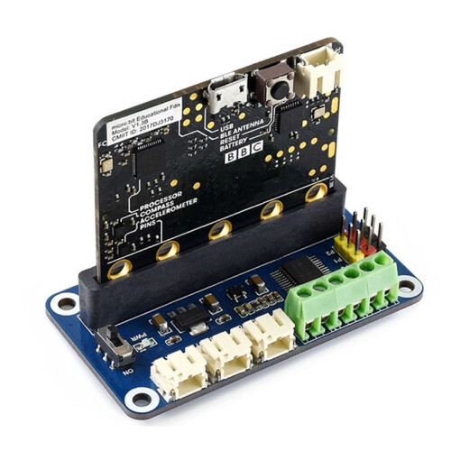 2 Channel Motor Driver Expansion Breakout Board for BBC Microbit Micro-Bit V1.5 V2 Board Breakout Shield Module 2