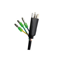 1 Pcs 60Cm E-Bike 9Pin Motor Convert Extension Cable Cord Waterproof Connector Front Rear Wheel Hub Motors