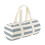 (One Size, Natural/Grey) Westford Mill Nautical Duffle Bag 1