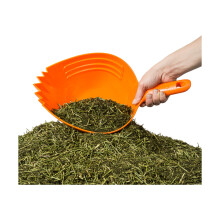 (One Size, Orange) Parallax Plastics Ltd Shark Skup Horse Feed Scoop