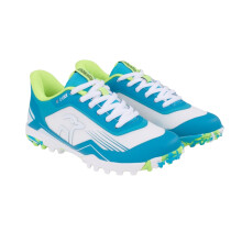 (3 UK, White/Mint) Kookaburra Childrens/Kids 2024 Orbit Hockey Shoes