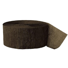 (One Size, Brown) Unique Party Crepe Paper Streamers
