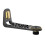 Wall Mount Projector Stand Sturdy Aluminium Alloy Metal Bracket Multi-Angle Compatible with Most Projectors Black 2