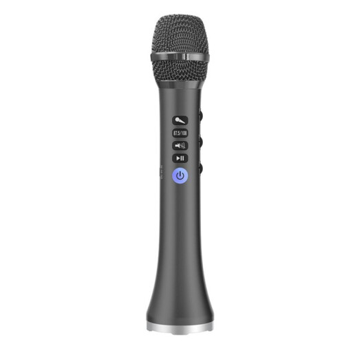 L-698DSP 20W  Microphone with Wireless Speaker for Enhanced Sound Quality Black 1