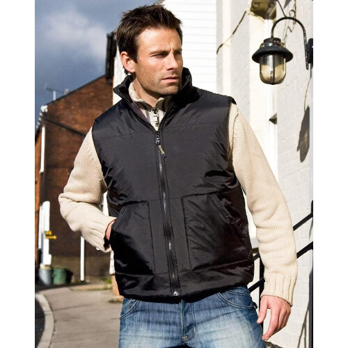 Result Result Fleece Lined Bodywarmer Water Repellent Windproof Jacket 1