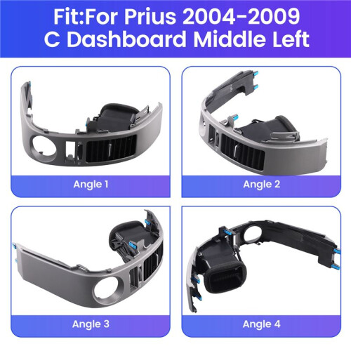Car Front Dashboard Vent Panel Air Conditioner Outlet Grille for  Prius 2004-2009 Middle Left