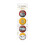 Harry Potter Harry Potter Hogwarts Eraser Set (Pack of 4) 1