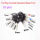 11PCS Auto Car Plug Circuit Board Wire Harness Terminal Extraction Pick Connector Crimp Pin Back Needle Remove Tool Set 4