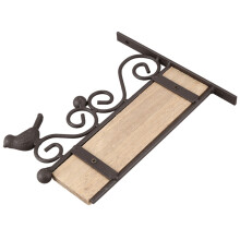 Retro Vintage Plaque Wood Bird Welcome Door Sign for Bar Cafe Shop Store Wall Mounting Sign
