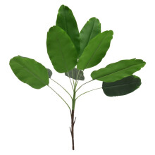 Artificial Plants Tropical Leaves Banana Tree Faux Leaf Of Plant Fake Leaves Indoor Outside Garden Wedding Decor
