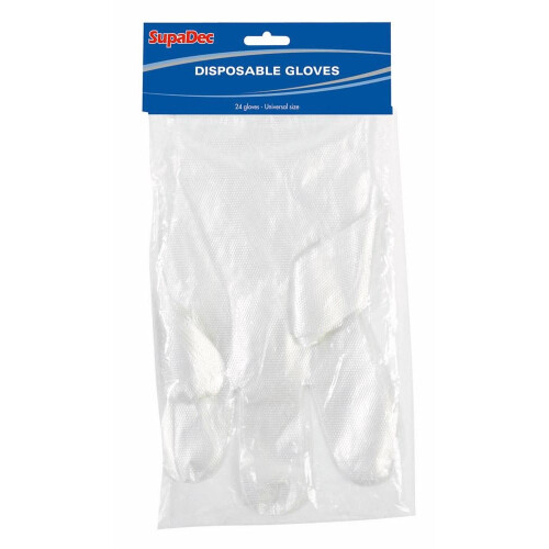 SupaDec Disposable Gloves (Pack of 24)