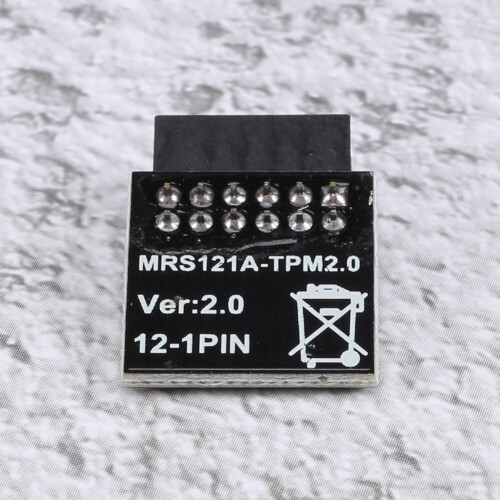 TPM 2.0 Encryption Security Module Remote Card LPC-12PIN Module for GIGABYTE 12PIN LPC TPM2.0 LPC 12 Pin Security Module 1