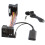 For  CD30 Mp3 CDC40 CD70 DVD90 HeadUnit Install Full Harness Plug Microphone Handsfree  5.0 AUX Adapter 5