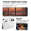 4K CCD Digital Camera 64MP Digital Flash Video Camera with Touch Screen 16X Digital  IR Night Vision Camera White 5