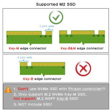 X1002 Uitbreidingskaart voor Raspbery Pi 5 NVMe&POE Uitbreidingskaart PCIE Naar M.2 NVME SSD-Adapterkaart met Behuizing voor RPI 5