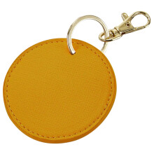 (One Size, Mustard Yellow) Bagbase Boutique Circular Key Clip