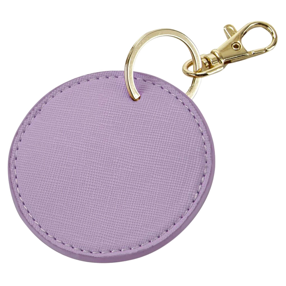 Bagbase (One Size, Lilac) Boutique Circular Key Clip Multicoloured