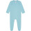 (0-3 Months, Light Blue) Casual Classics Baby Sleepsuit 1