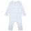 (6-12 Months, White) Casual Classics Baby Sleepsuit 1