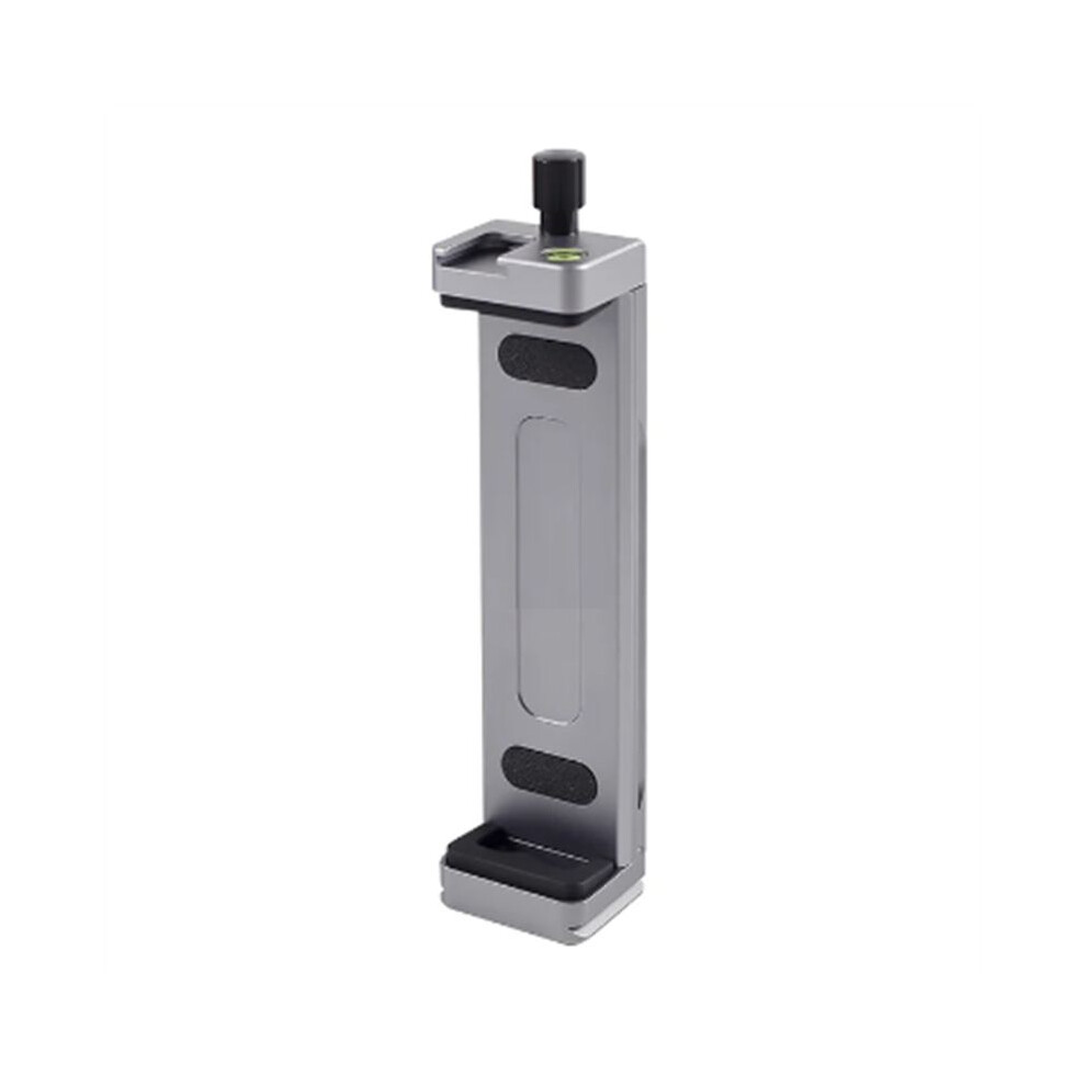 Universal Aluminum Alloy Tablet Phone Stand Holder Clip Tripod Adjustable Bracket For Mobile Phones(-Gray) Silver/Gray 4711779401481