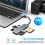 5 in 1 Multi Memory Card Reader OTG Adapter Supports /TF/MS/CF/XD Card Reader for Computer PC Laptop 5