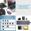 5 in 1 Multi Memory Card Reader OTG Adapter Supports /TF/MS/CF/XD Card Reader for Computer PC Laptop 2