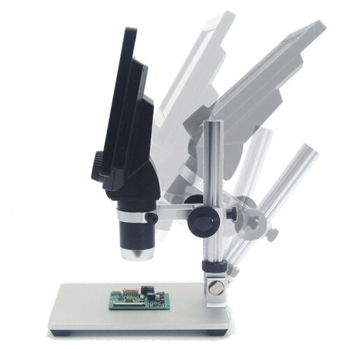 Microscópio Digital 1200X USB Portátil de 7 Polegadas LCD Microscópio de Solda de Vídeo PCB Inspeção de Reparo de Telefone 2