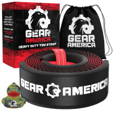 Cinghia di Traino e Vincer GearAmerica 3"x20' - Salvataggio Albero con Resistenza a Rottura di 35,053 lb