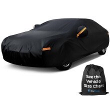 EzyShade 10-Laags Autohoes Waterproof Voor Alle Weer. Zie Voertuigmaat-Tabel voor Nauwkeurige Pasvorm.