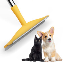 Fursprint Xtra Tool: Herbruikbare Dierenharen Verwijder Broom - Verstelbare 60" Handvat