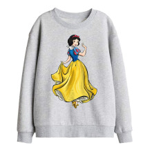 (9-11 Years, Athletic Heather) Snow White And The Seven Dwarfs Childrens/Kids Fairest Princess Of Them All Sweatshirt