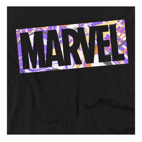 Marvel (7-8 Years, Black) Marvel Childrens/Kids Paint Brick Sweatshirt 2