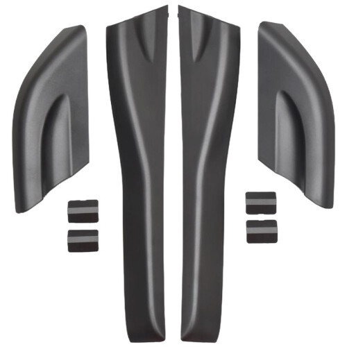 4Pcs Roof Rails Rack End Cover Shell for  Tucson 2004 -2008
