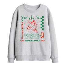 (9-11 Years, Athletic Heather) Toy Story Childrens/Kids Pizza Planet Alien Sweatshirt