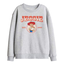 (12-13 Years, Athletic Heather) Toy Story Childrens/Kids 1999 Jessie Cowgirl Sweatshirt