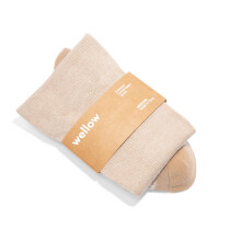 Calcetines de Compresión Wellow hasta la Rodilla para Hombres y Mujeres | 18-25 mmHg de Viscosa de Bambú