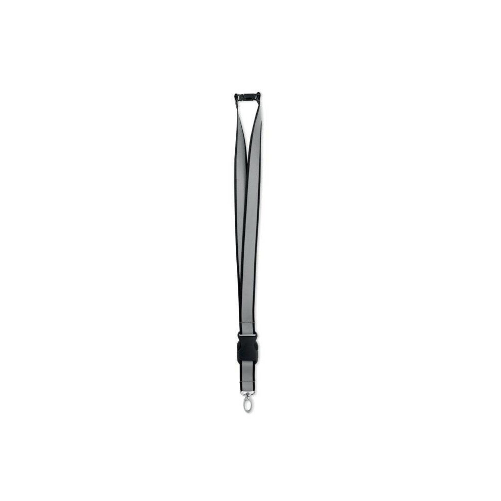 Midocean Black (One Size, ) Tosee Rainbow Rpet Reflective Lanyard