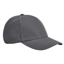 (One Size, Graphite Grey) Beechfield EarthAware Classic 5 Panel Organic Cotton Baseball Cap