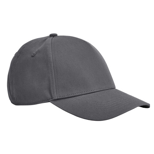 (One Size, Graphite Grey) Beechfield EarthAware Classic 5 Panel Organic Cotton Baseball Cap