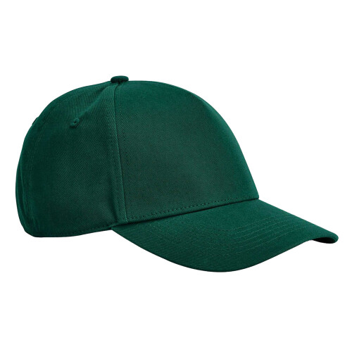 (One Size, Bottle Green) Beechfield EarthAware Classic 5 Panel Organic Cotton Baseball Cap