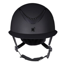 (52cm - 54cm, Black) Karben Unisex Adult Elisa Ellipse Riding Hat