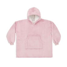(8-13 Years, Blush Pink) Brand Lab Childrens/Kids Glow In The Dark Oversized Hoodie Blanket